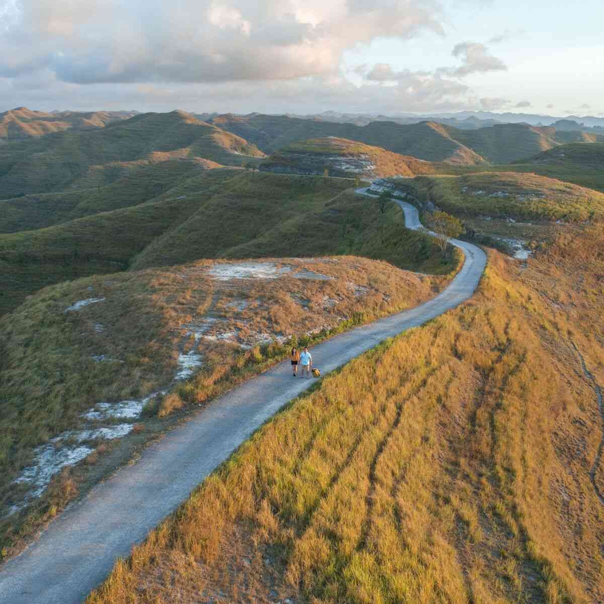 Road winding through the hills of Tanarara Savanna
